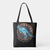kangoeroe tote bag (Achterkant)