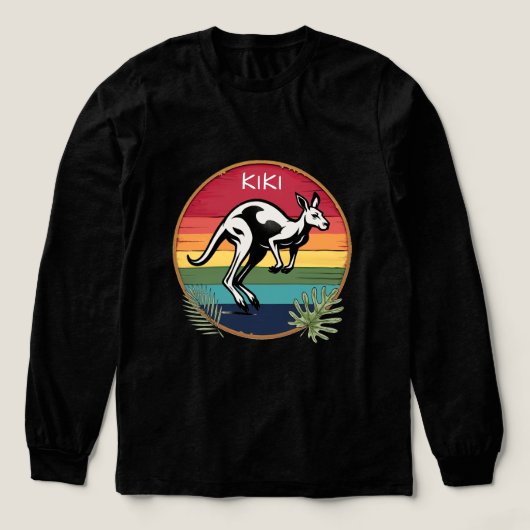 kangoeroe Tri-Blend shirt (Voorkant)