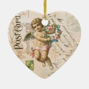 kangoeroe Valentijn Keramisch Ornament