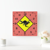 kangoeroe vierkante klok (Huis)