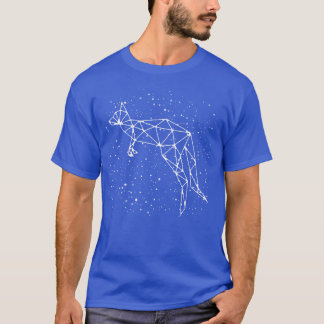 Kangoeroe Zodiac Astrologisch teken Horoscoop T-shirt