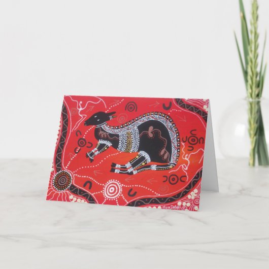 Kangoeroedromen Kaart (Voorkant)