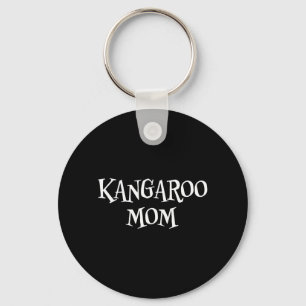 Kangoeroemoeder grappig schattig Halloween kangoer Sleutelhanger