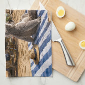 Kangoeroes en Koala's Strand BBQ Theedoek (Quarter Fold)