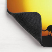 Kangoeroes in het Australische Binnenland Muismat (Hoek)