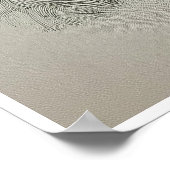 Kangoeroes Tekening - Kunstdruk Poster (Hoek)