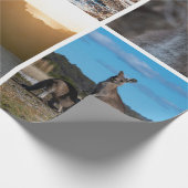 Kangoeroes van Australië Cadeaupapier (Hoek)