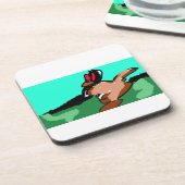 Kangoeroesprong Bier Onderzetter (Linkerzijde)