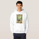 Kanha National Park India Hoodie (Voorkant volledig)