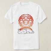 Kani Crab Sushi Cat T-shirt (Design voorkant)
