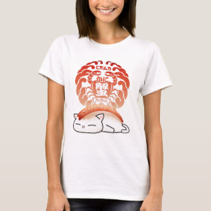 Kani Crab Sushi Cat T-shirt
