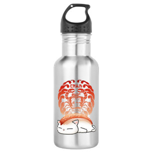 Kani Crab Sushi Cat Waterfles
