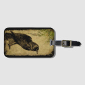 Kaniki's Mossy Raven-Bagagelabel..... Bagagelabel (Voorkant (horizontaal))