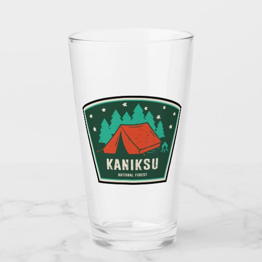 Kaniksu National Forest Idaho Camping Glas (Voorkant)