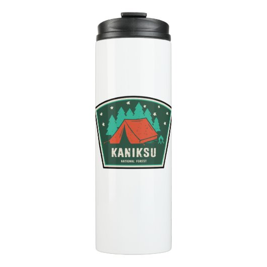 Kaniksu National Forest Idaho Camping Thermosbeker (Voorkant)