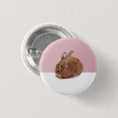 Kaninchen Ronde Button 3,2 Cm (Voorkant /achterkant)