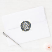 Kanji "AI" -love- Vierkante Sticker (Envelop)