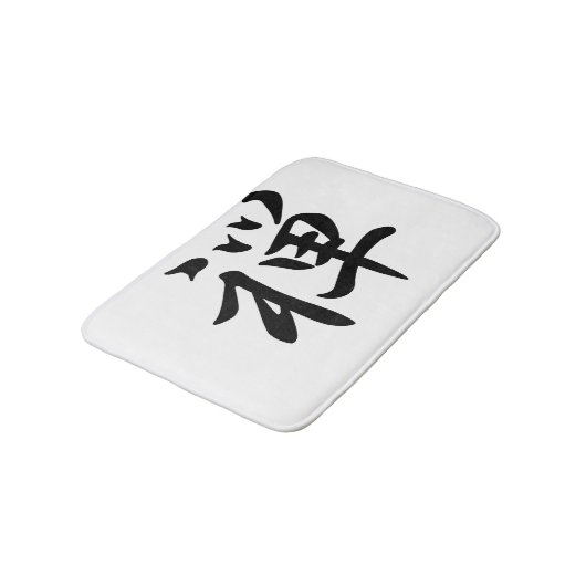 kanji badmat (Gekanteld)