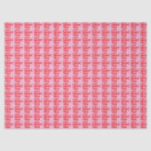 Kanji Behandel rood roze tissuepapier (Voorkant)