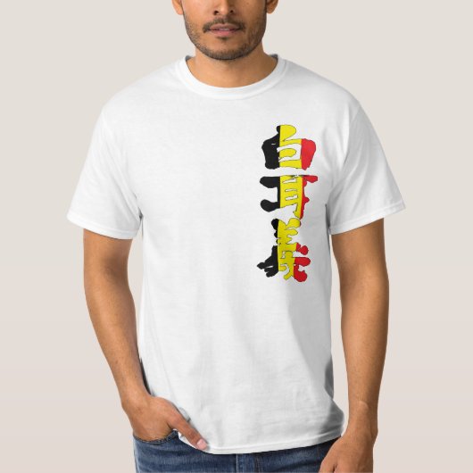 [Kanji] België T-shirt (Voorkant)