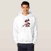 [Kanji] Bruine kleur Hoodie (Voorkant volledig)