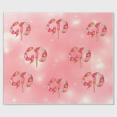 Kanji Cherry Blossom Nieuwjaar 2023 Cadeaupapier (Vlak)