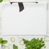 Kanji cijfer tien theedoek (Gevouwen)