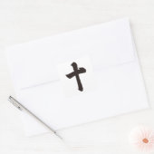 Kanji cijfer tien vierkante sticker (Envelop)