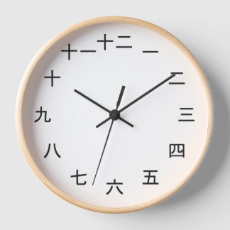Kanji Clock