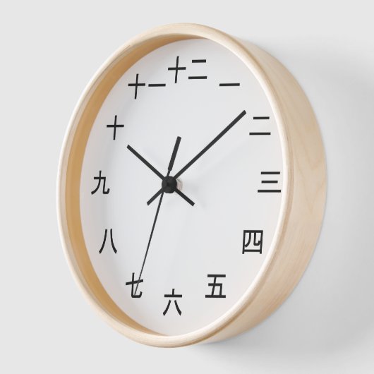 Kanji Clock (Hoek)