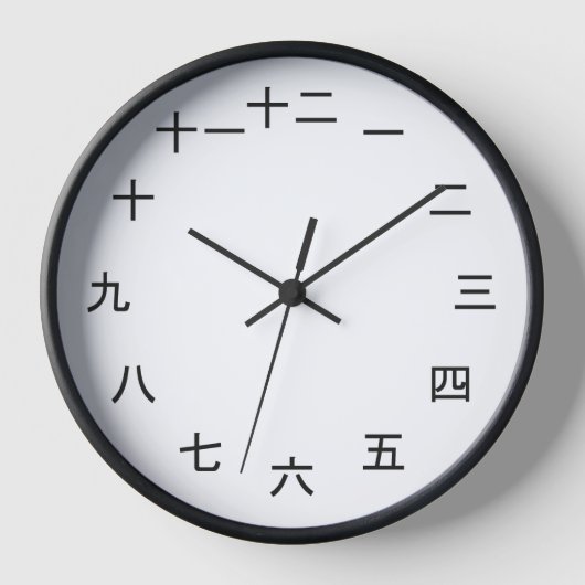 Kanji Clock (Voorkant)