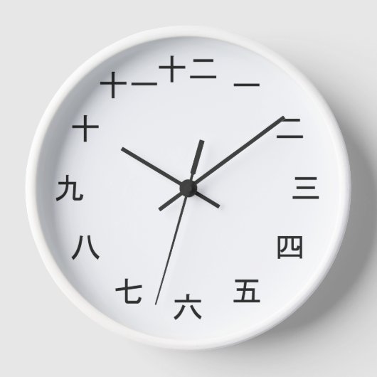 Kanji Clock (Voorkant)
