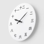 Kanji Clock Grote Klok (Hoek)
