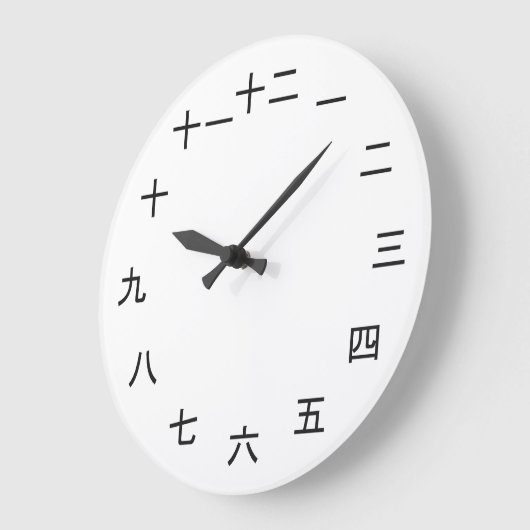Kanji Clock Grote Klok (Hoek)