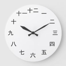 Kanji Clock