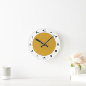 Kanji Clock Sjabloon - Creëer Uw eigen/Japans Ronde Klok (Huis)