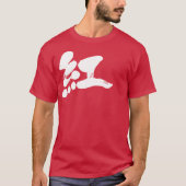 [Kanji] Crimson-kleur T-shirt (Voorkant)