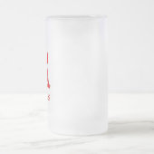 Kanji Delicious rood frosted mok (Center)