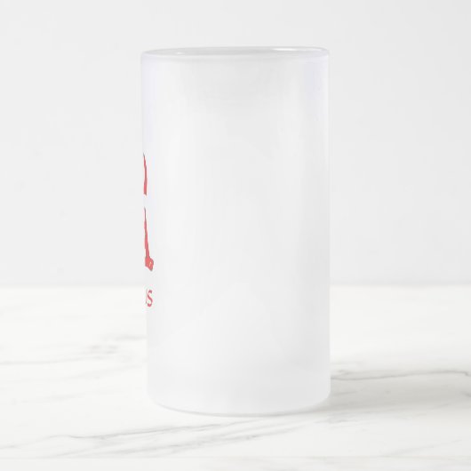 Kanji Delicious rood frosted mok (Center)