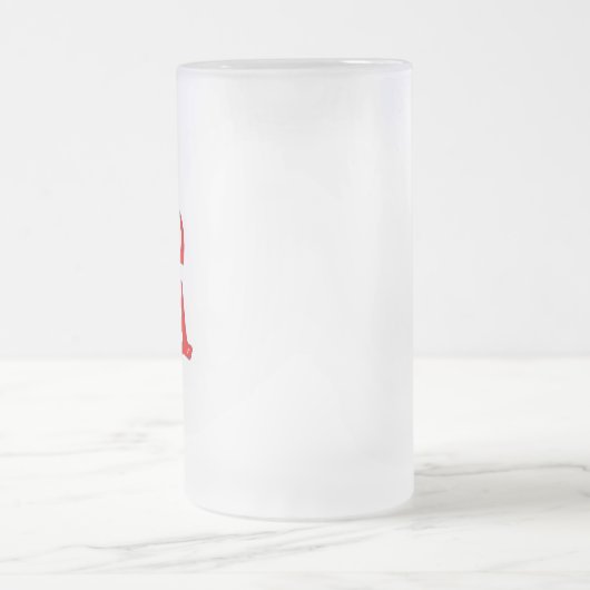 Kanji Delicious rood frosted mok (Center)