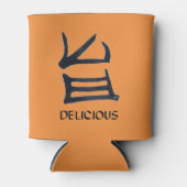 Kanji Delicious tan koelbox Blikjeskoeler (Voorkant)