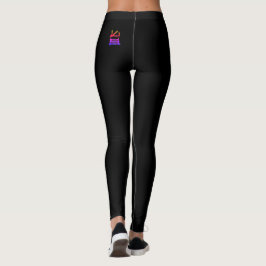 Kanji Delicious zwarte leggings