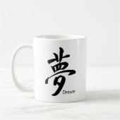 Kanji Dream Symbol Koffiemok (Links)