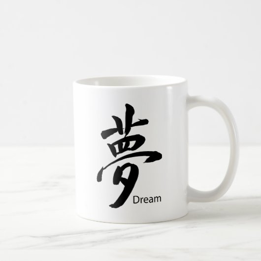 Kanji Dream Symbol Koffiemok (Rechts)