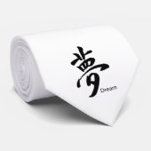 Kanji Dream Symbol Stropdas (Opgerold)