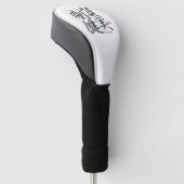 Kanji - eerlijk en stevig - golfheadcover (Schuin)