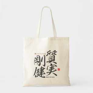 Kanji - eerlijk en stevig - tote bag
