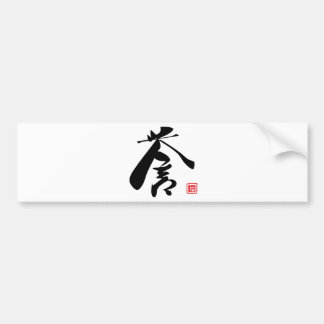 kanji ere bumpersticker