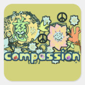 Kanji for Compassion Sticker - (Voorkant)