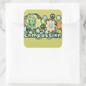 Kanji for Compassion Sticker - (Tas)